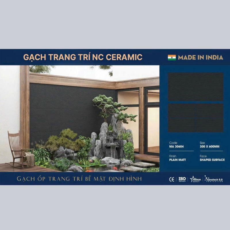 Gạch ốp tường Ấn độ kích thước 30x60 MA30604