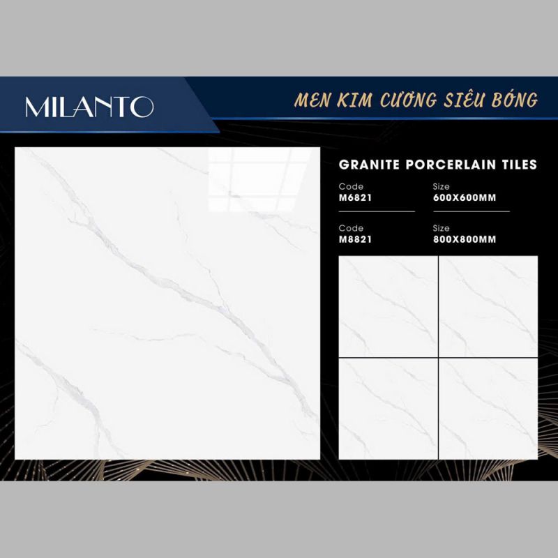 Gạch lát nền Milanto 80x80 M8821
