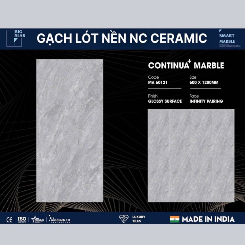 Gạch lát nền Ấn độ 60x120 MA60121